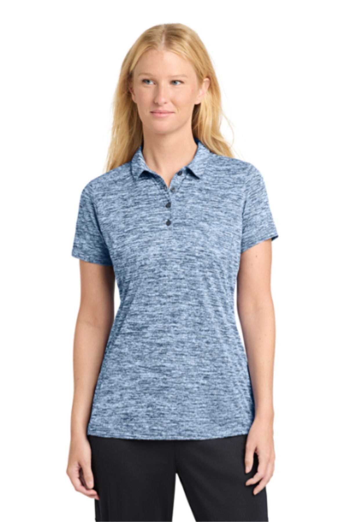 Sport-Tek® Women's PosiCharge® Electric Heather Polo