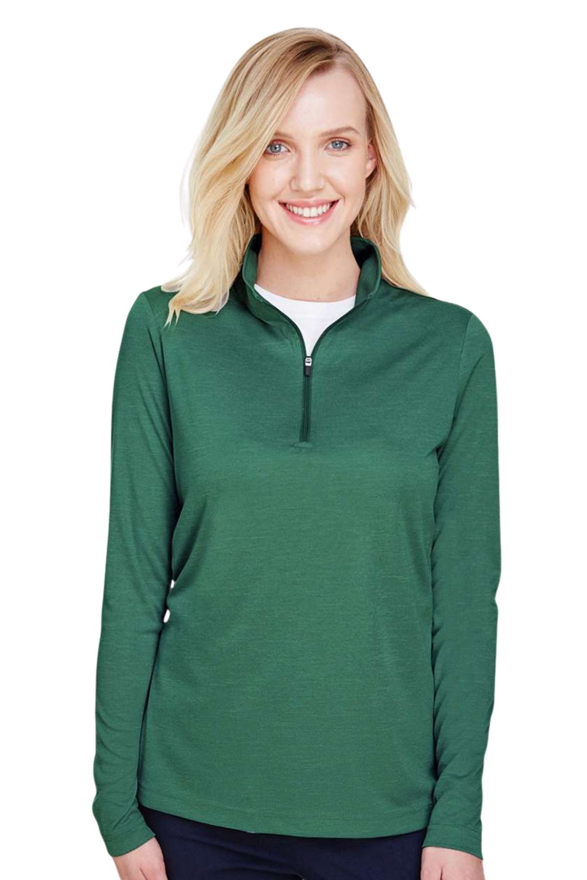 Women’s Zone Sonic Heather Performance Quarter-Zip Pullover
