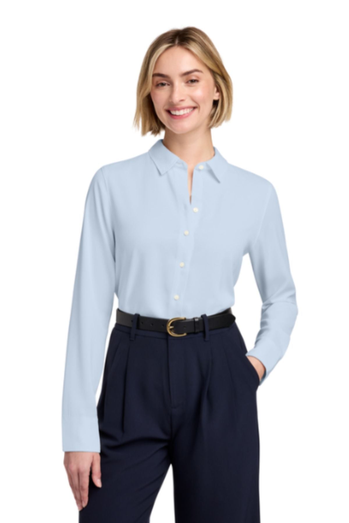 Brooks Brothers® Women’s Full-Button Satin Blouse
