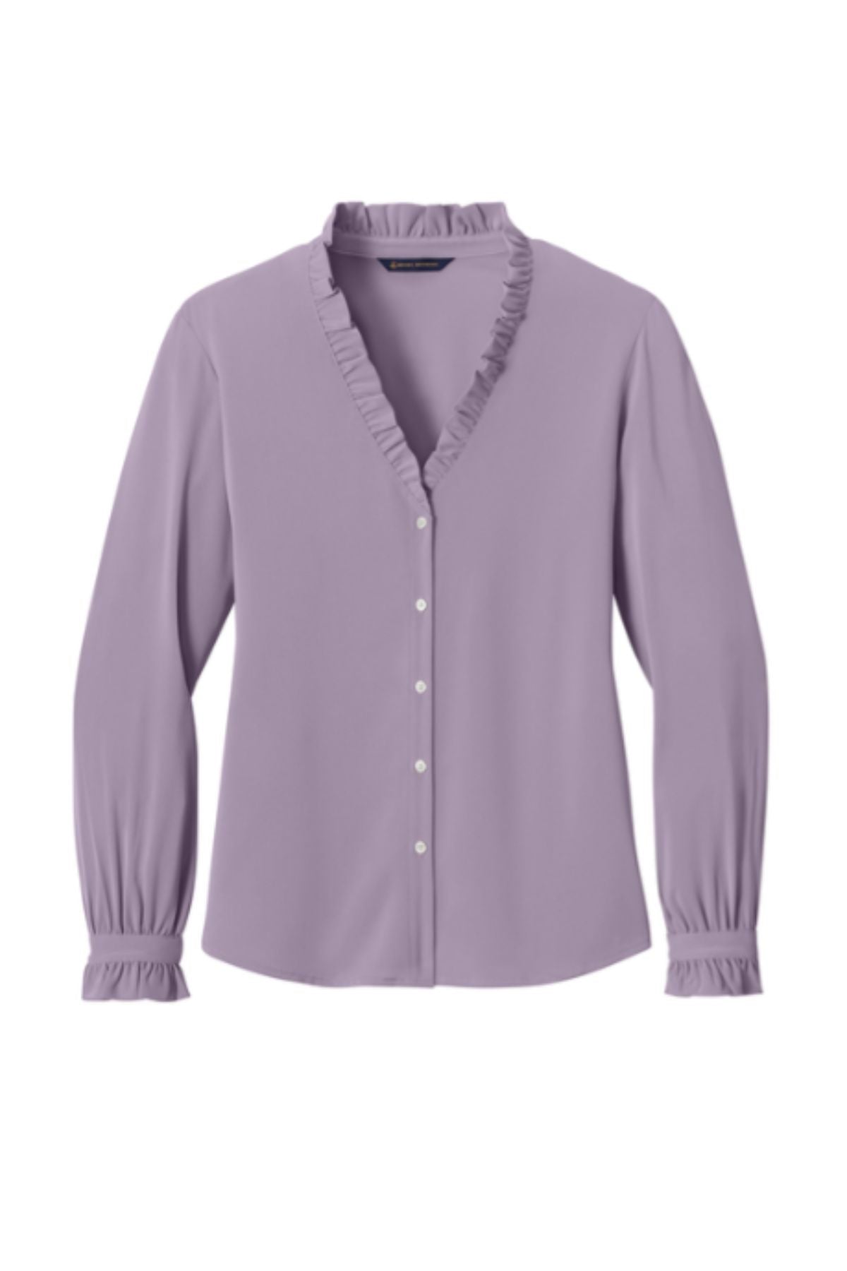 Brooks Brothers® Women’s Long Sleeve Ruffle Collar Blouse