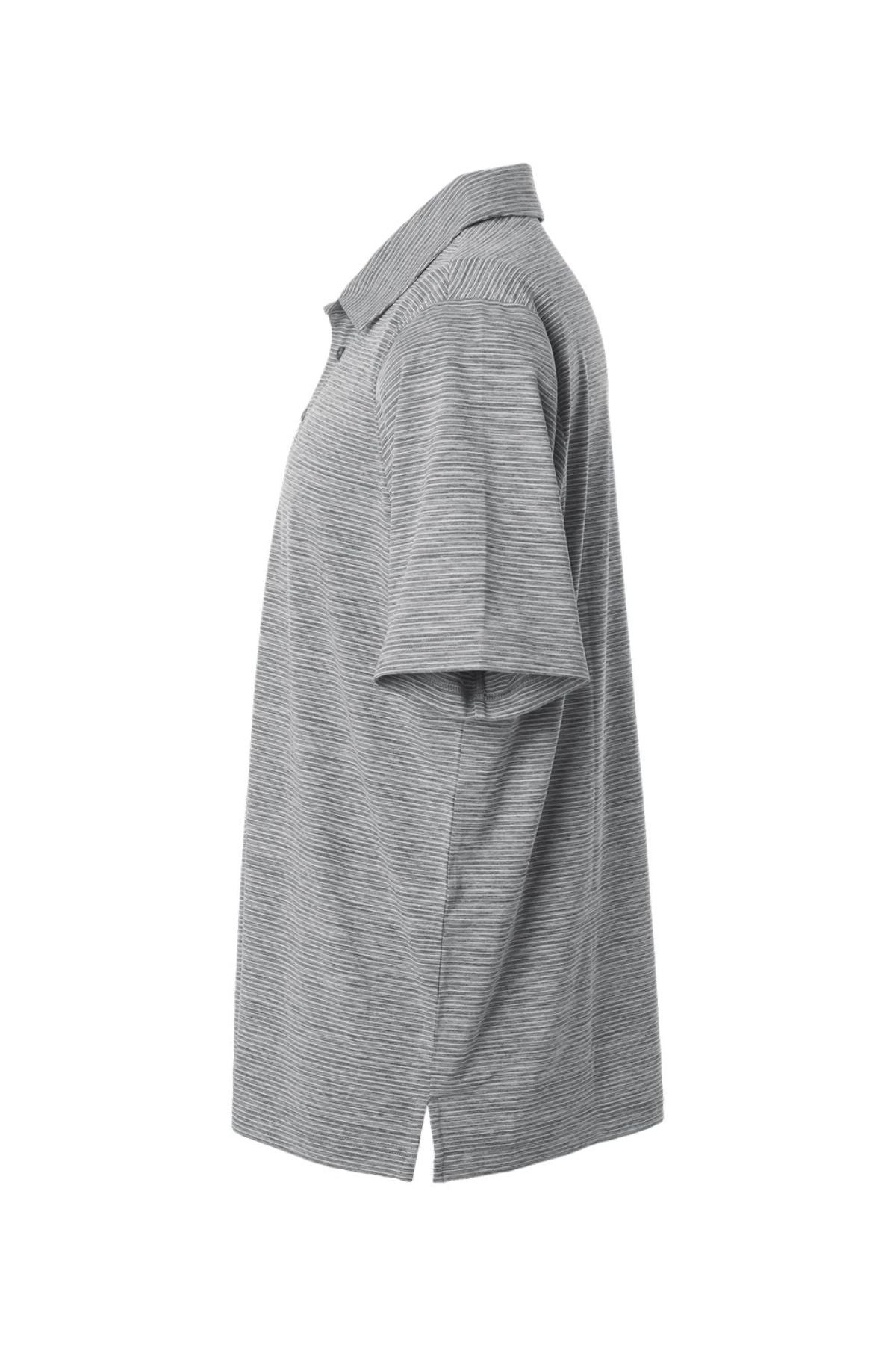 Men’s Relay Heathered Stripe Polo