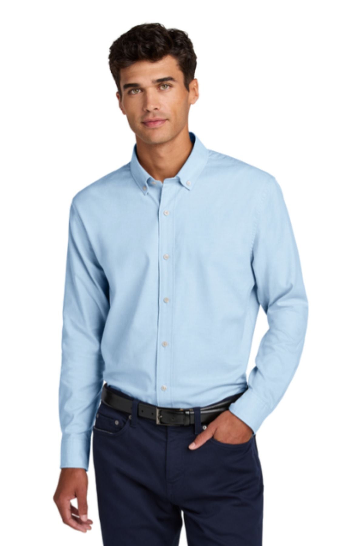 Mercer+Mettle® Long Sleeve Modern Oxford Shirt