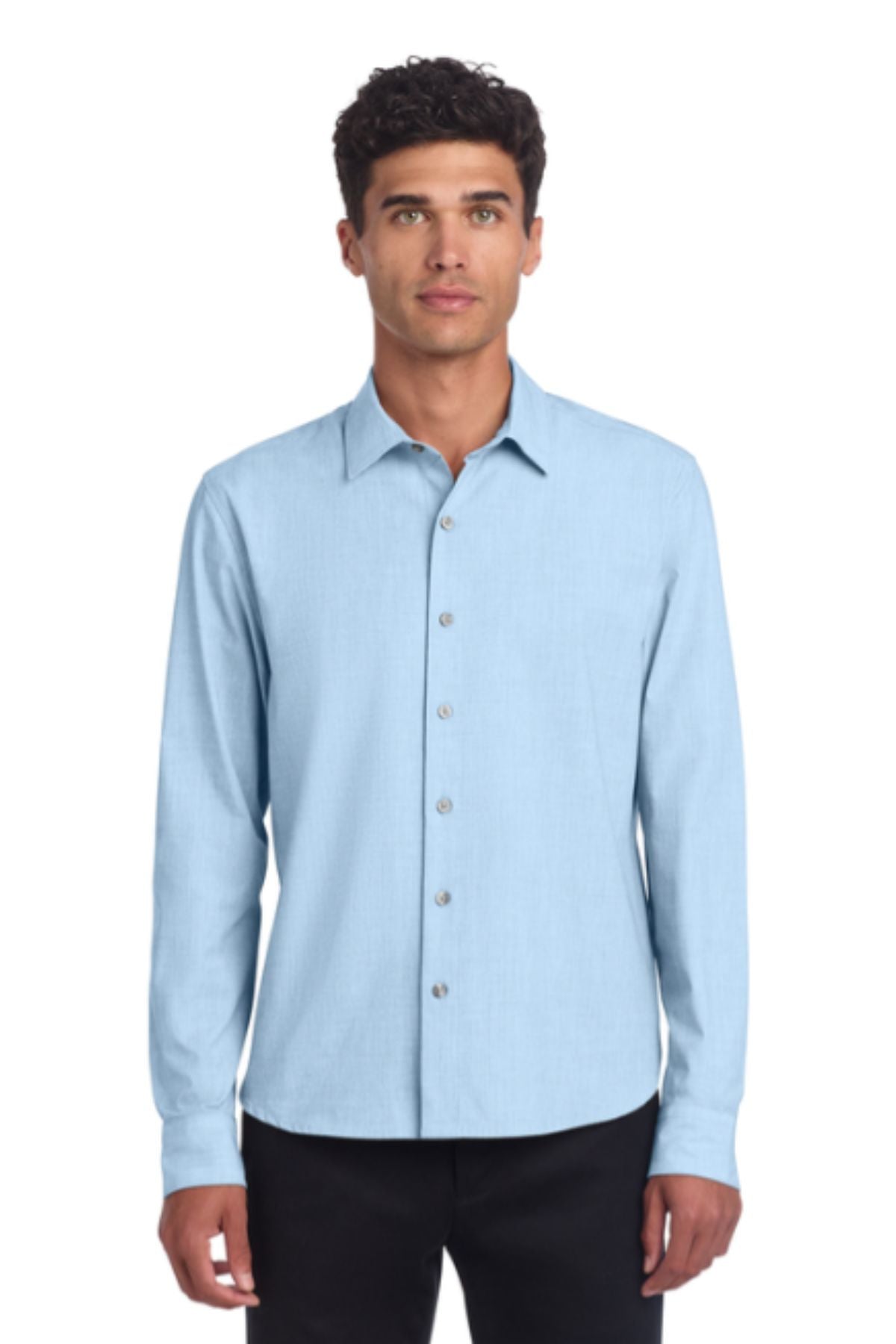 Mercer+Mettle® Long Sleeve Stretch Woven Shirt