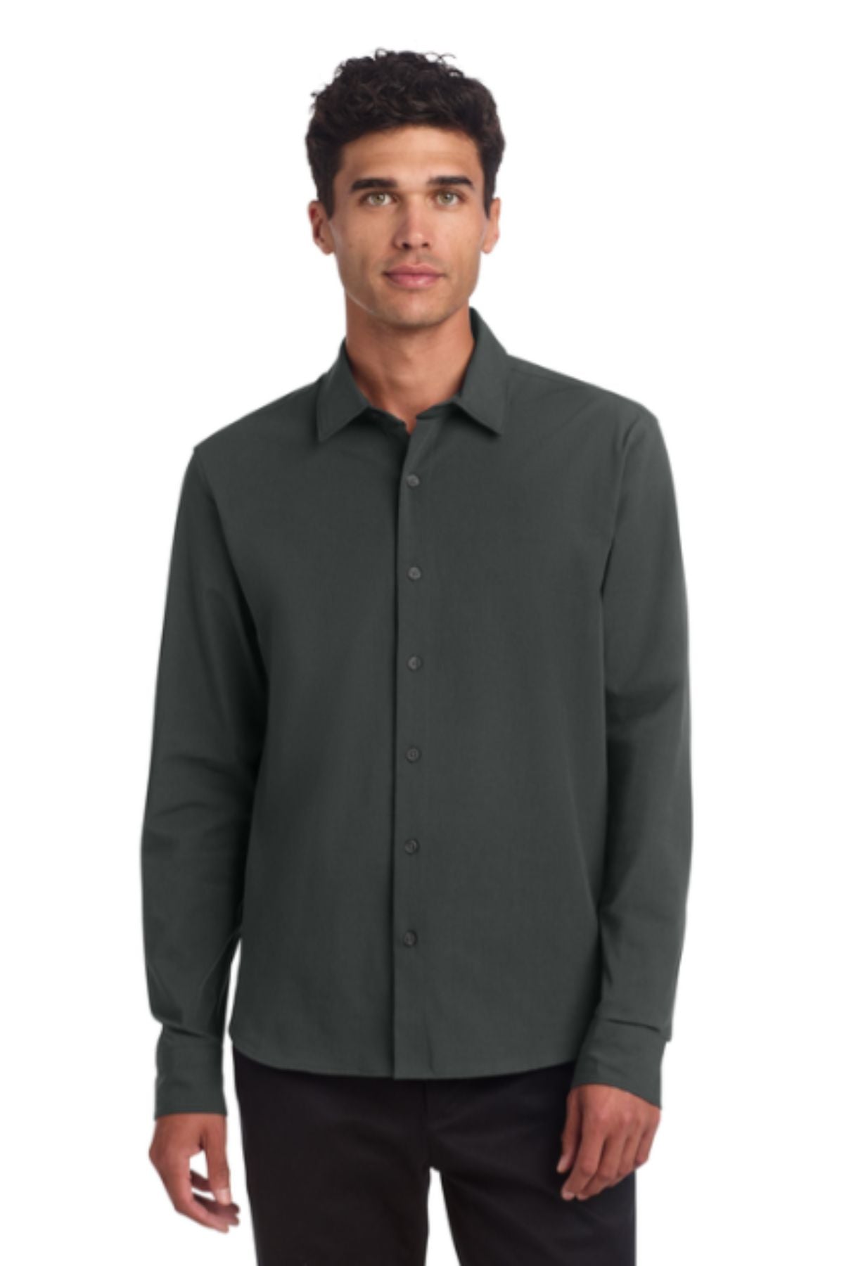 Mercer+Mettle® Long Sleeve Stretch Woven Shirt