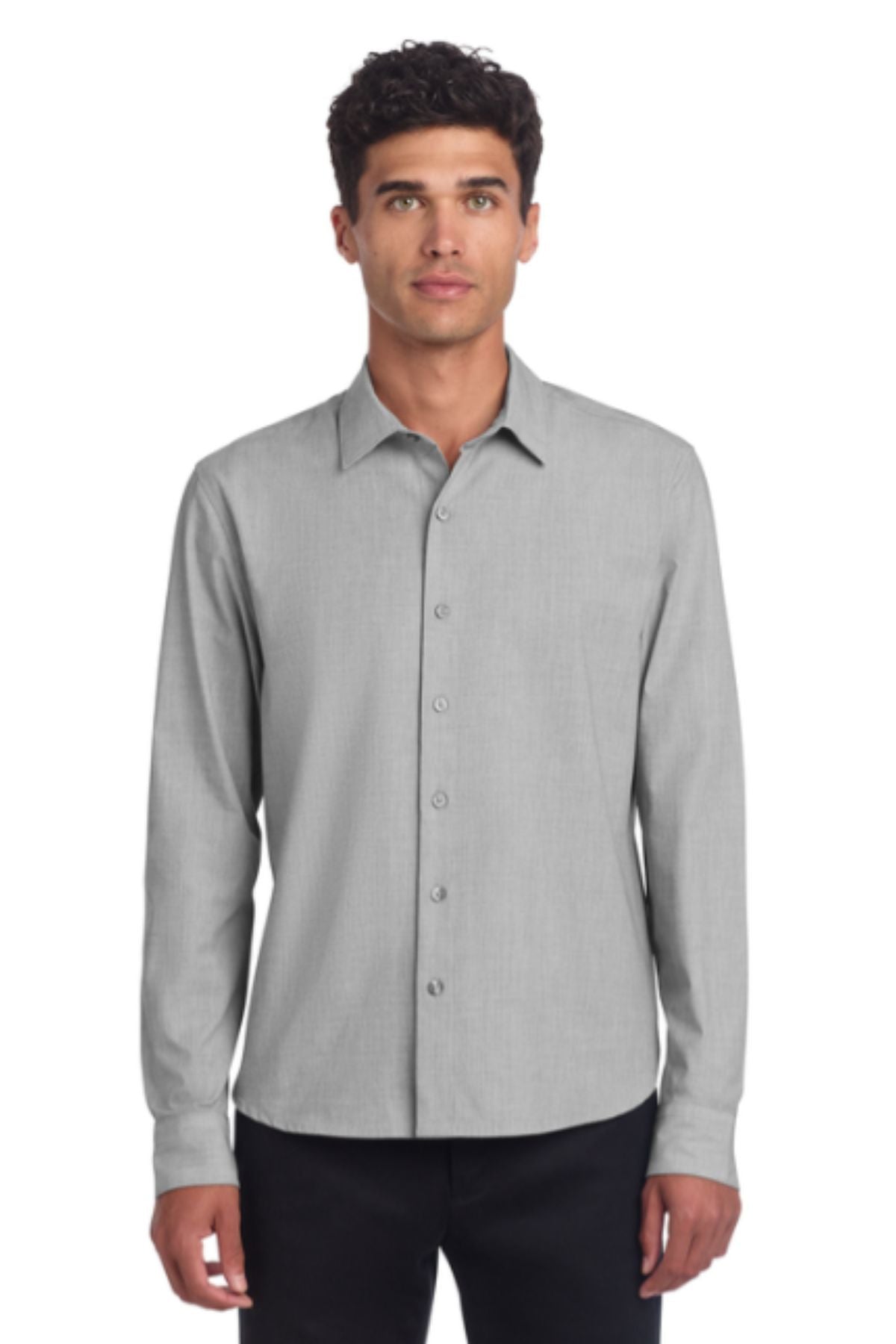 Mercer+Mettle® Long Sleeve Stretch Woven Shirt