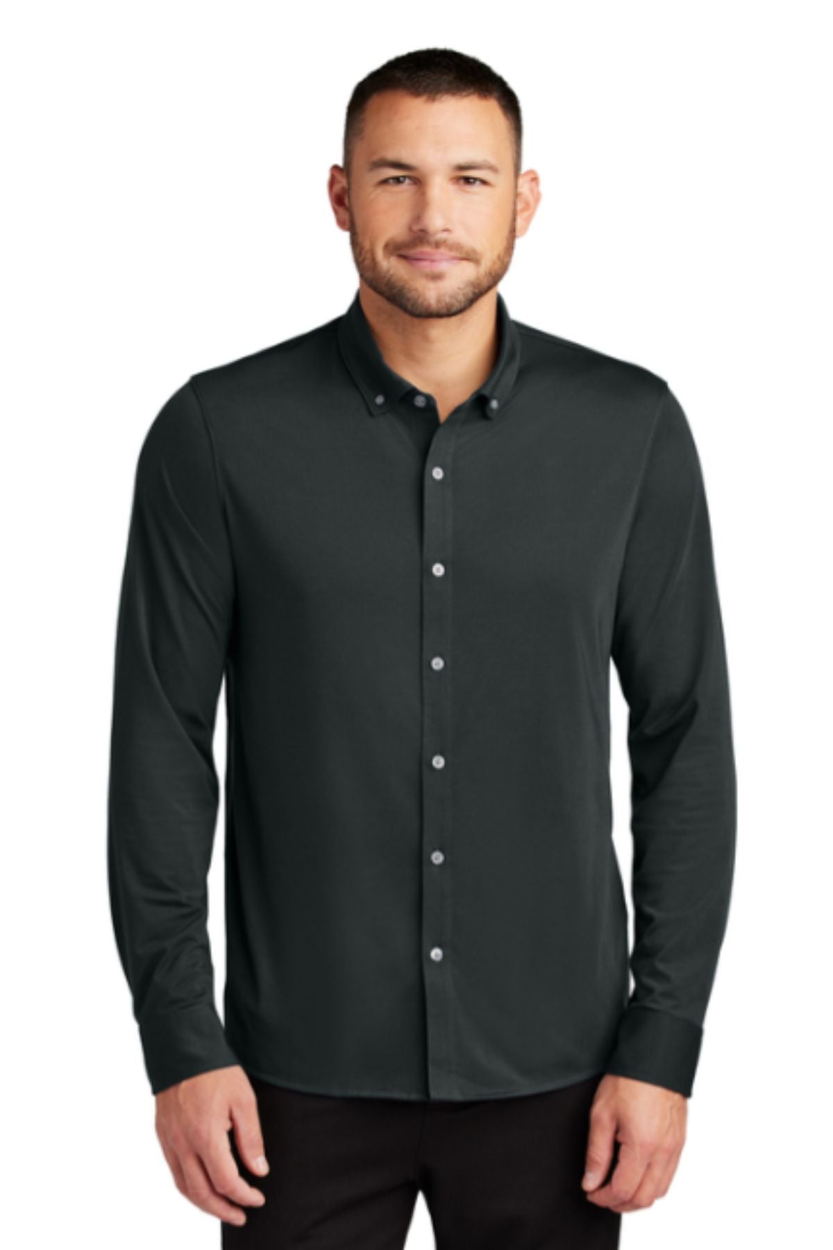 Mercer+Mettle® Stretch Jersey Long Sleeve Shirt