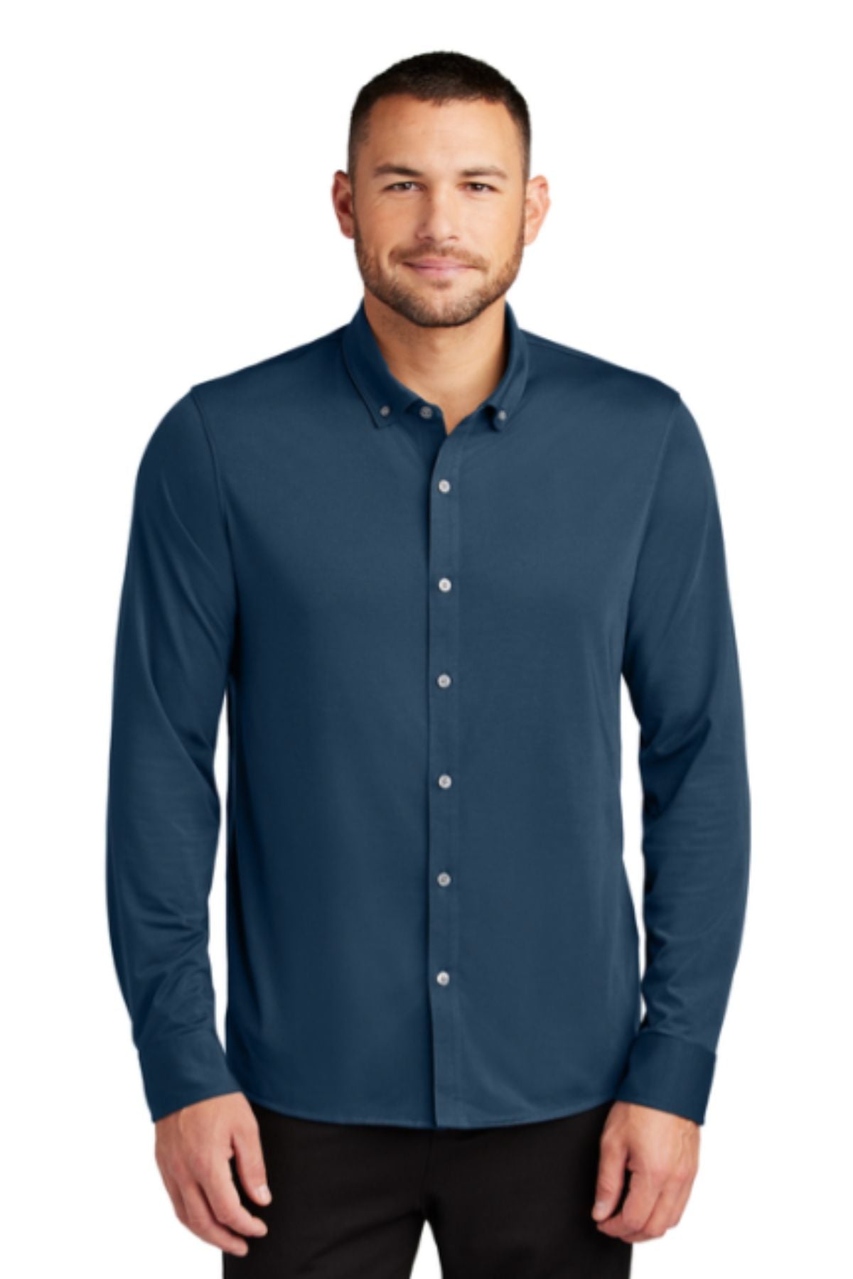 Mercer+Mettle® Stretch Jersey Long Sleeve Shirt