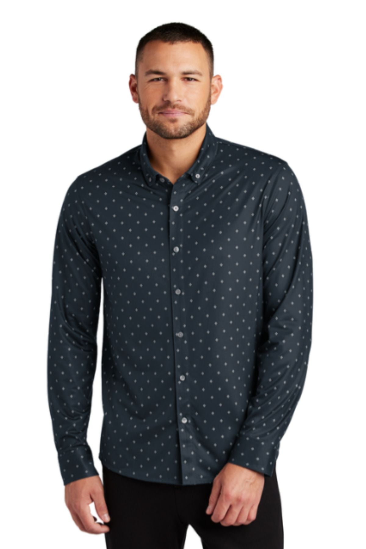 Mercer+Mettle® Stretch Jersey Long Sleeve Shirt