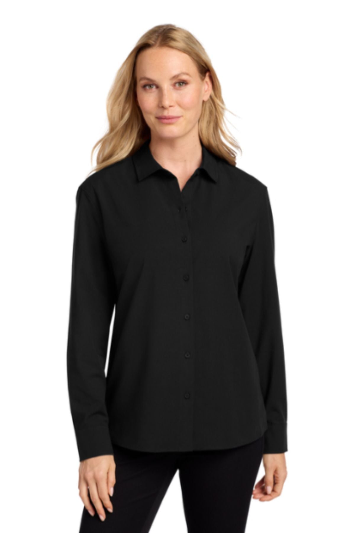 Mercer+Mettle® Women’s Long Sleeve Stretch Woven Shirt