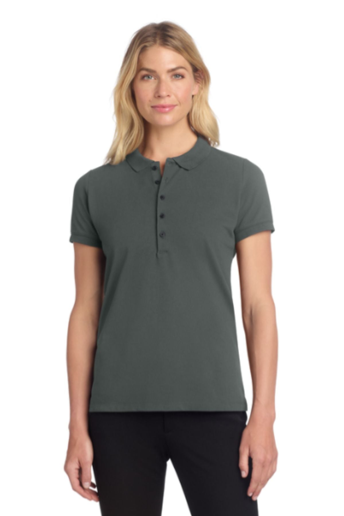Mercer+Mettle® Women’s Stretch Heavyweight Pique Polo