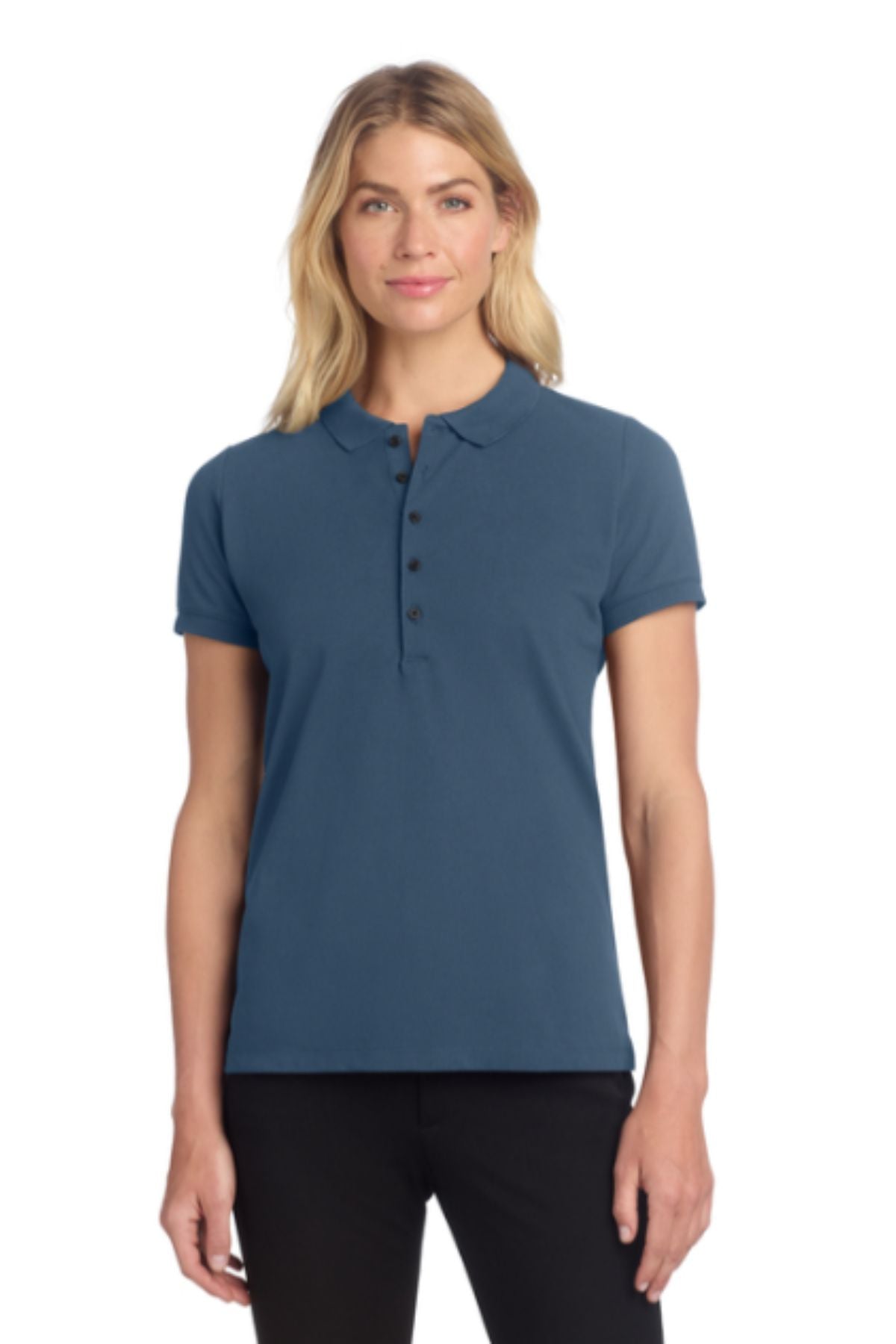 Mercer+Mettle® Women’s Stretch Heavyweight Pique Polo