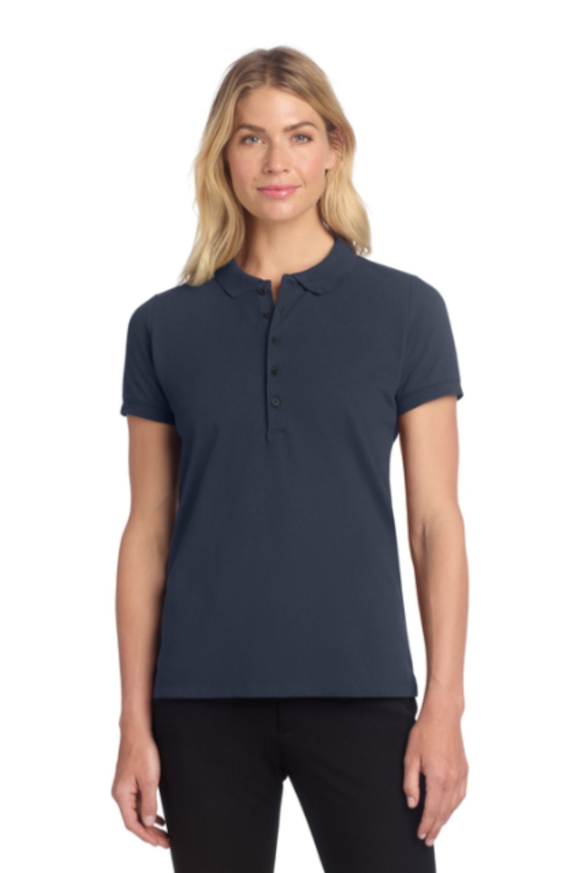 Mercer+Mettle® Women’s Stretch Heavyweight Pique Polo