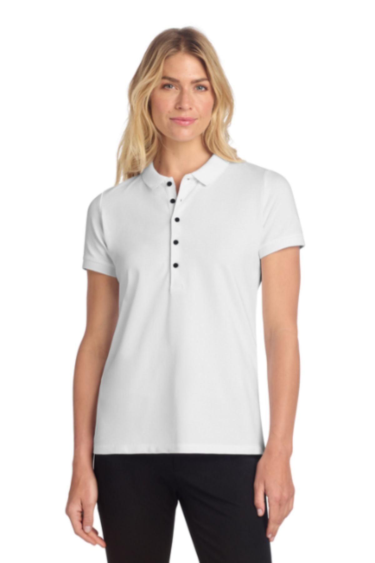 Mercer+Mettle® Women’s Stretch Heavyweight Pique Polo