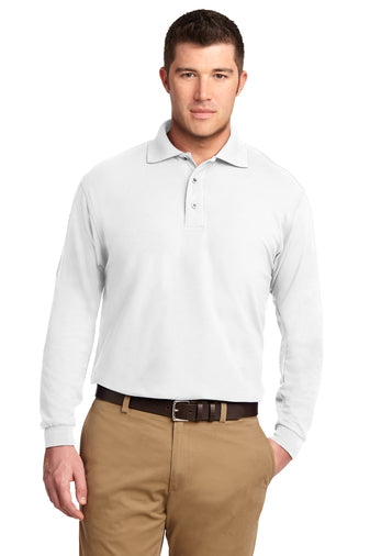 Port Authority® Silk Touch™ Long Sleeve Polo