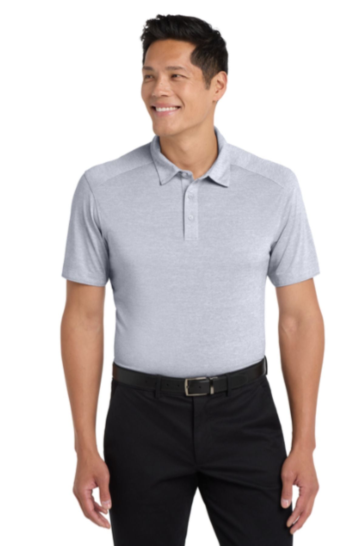 Port Authority® Digi Heather Performance Polo