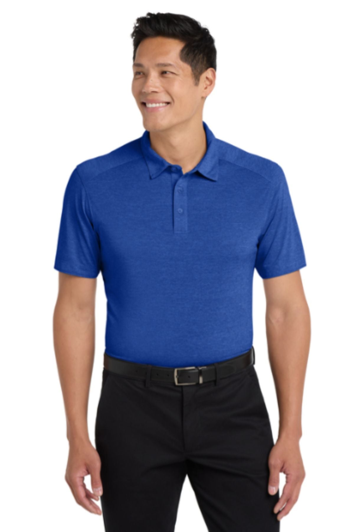 Port Authority® Digi Heather Performance Polo