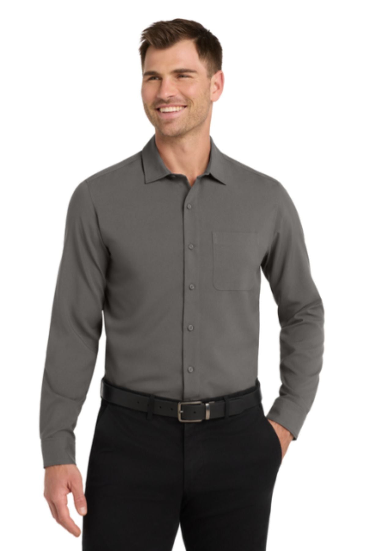 Port Authority® Long Sleeve Performance Staff Shirt