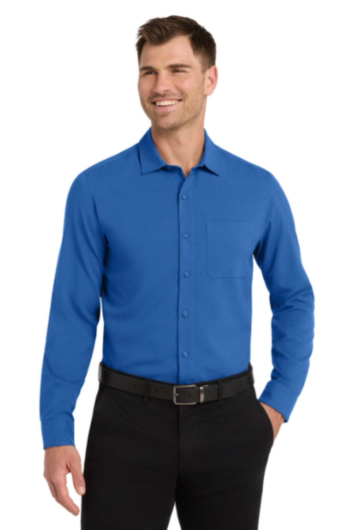 Port Authority® Long Sleeve Performance Staff Shirt