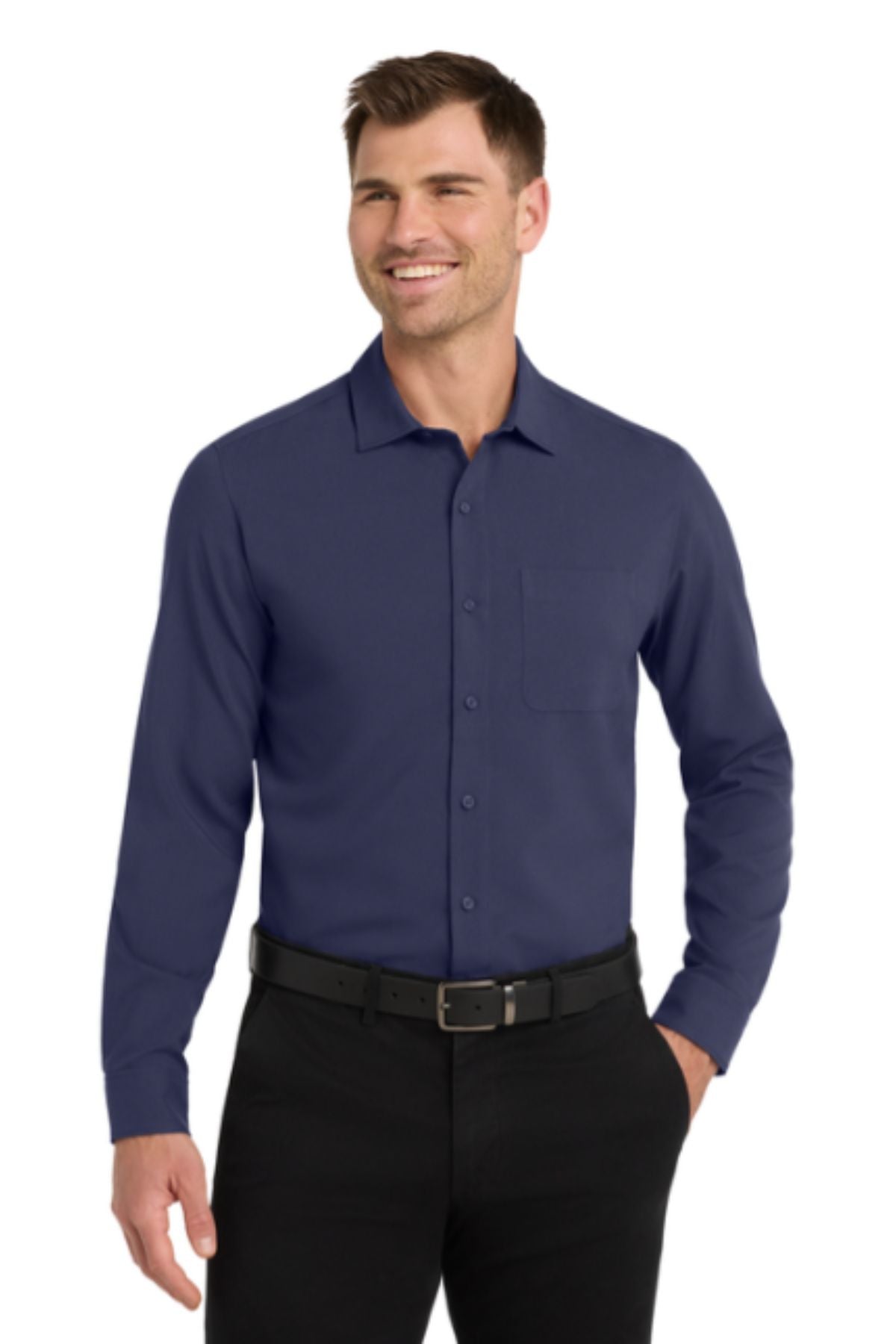 Port Authority® Long Sleeve Performance Staff Shirt