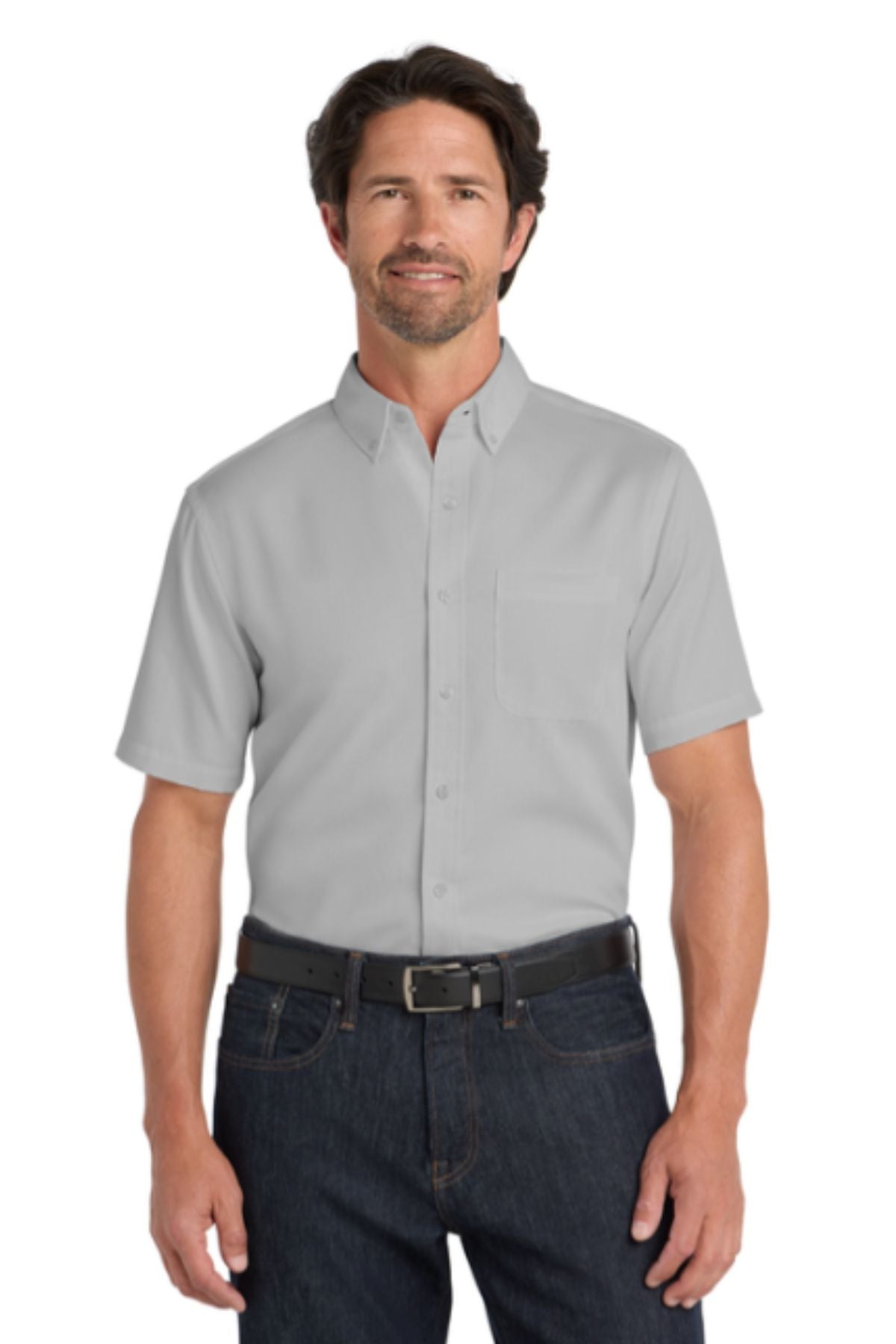 Port Authority® Short Sleeve SuperPro React™ Twill Shirt