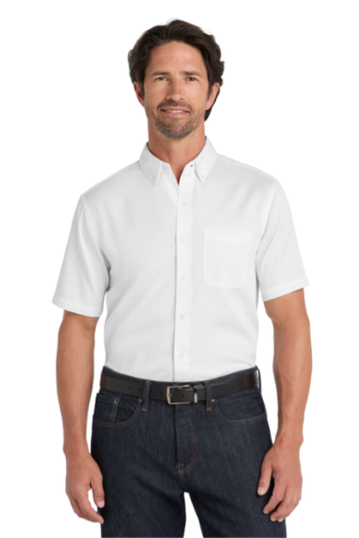 Port Authority® Short Sleeve SuperPro React™ Twill Shirt