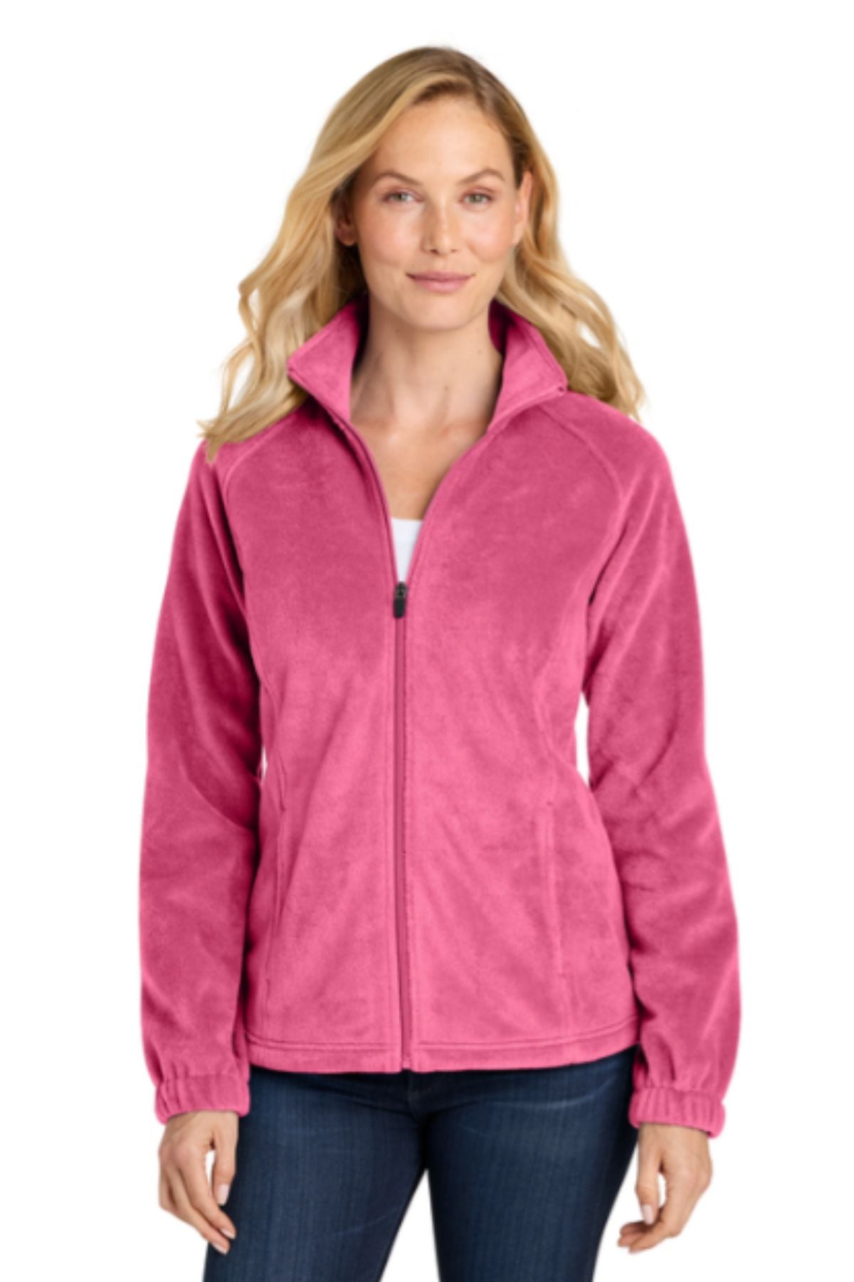 Port Authority® Women’s Plush Fleece Full-Zip Jacket