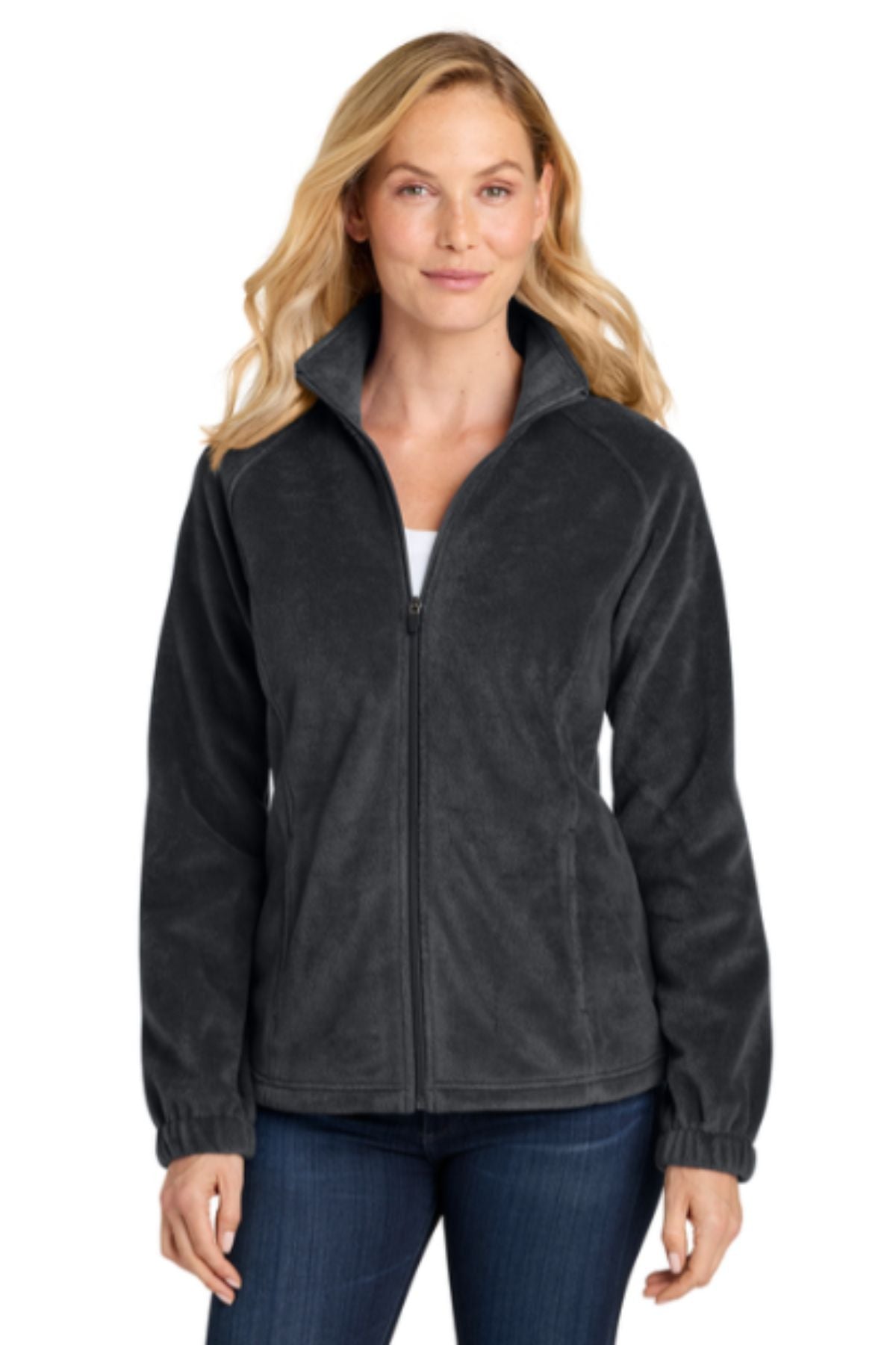 Port Authority® Women’s Plush Fleece Full-Zip Jacket