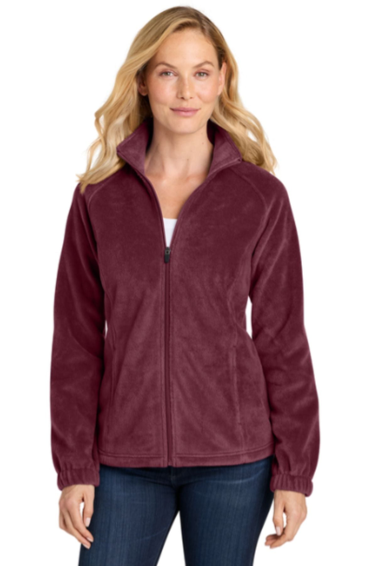 Port Authority® Women’s Plush Fleece Full-Zip Jacket