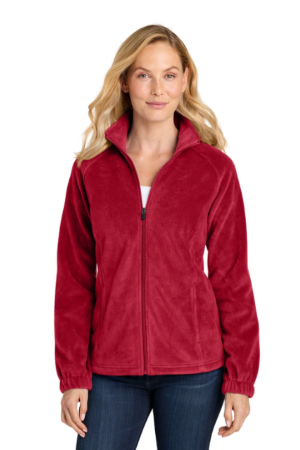 Port Authority® Women’s Plush Fleece Full-Zip Jacket
