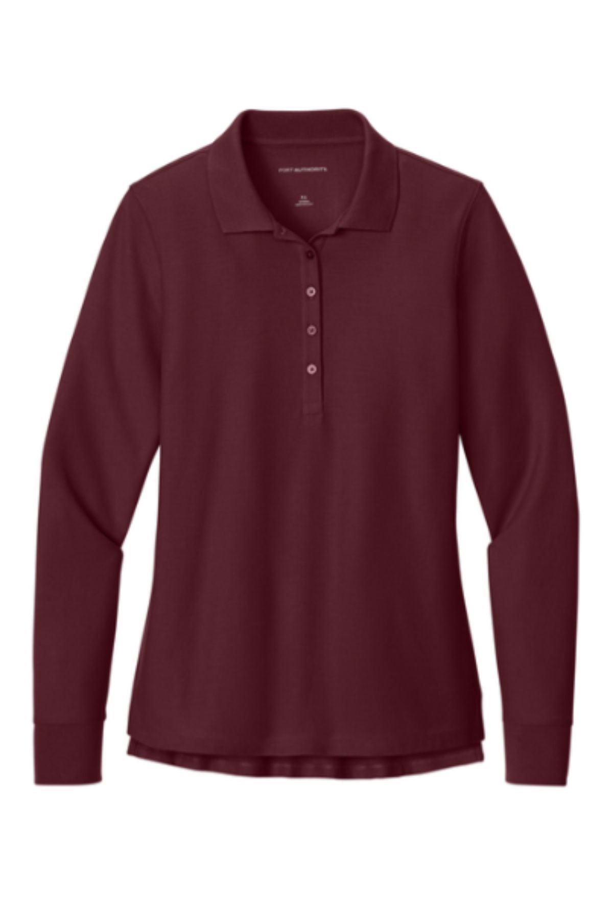 Port Authority® Women’s Wearever Signature Pique Long Sleeve Polo