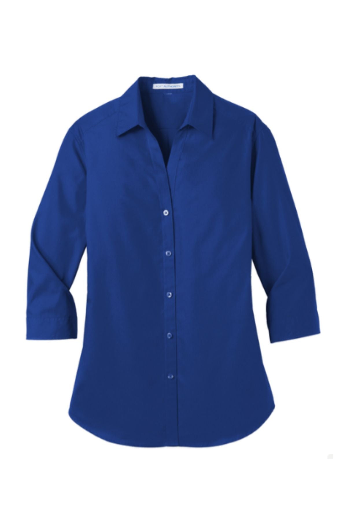 Port Authority® Women's 3/4-Sleeve Carefree Poplin Shirt