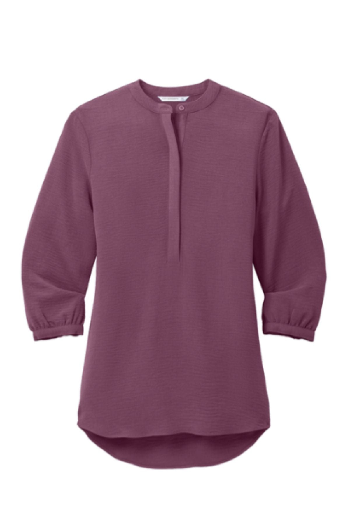 Port Authority® Women's 3/4-Sleeve Textured Crepe Tunic