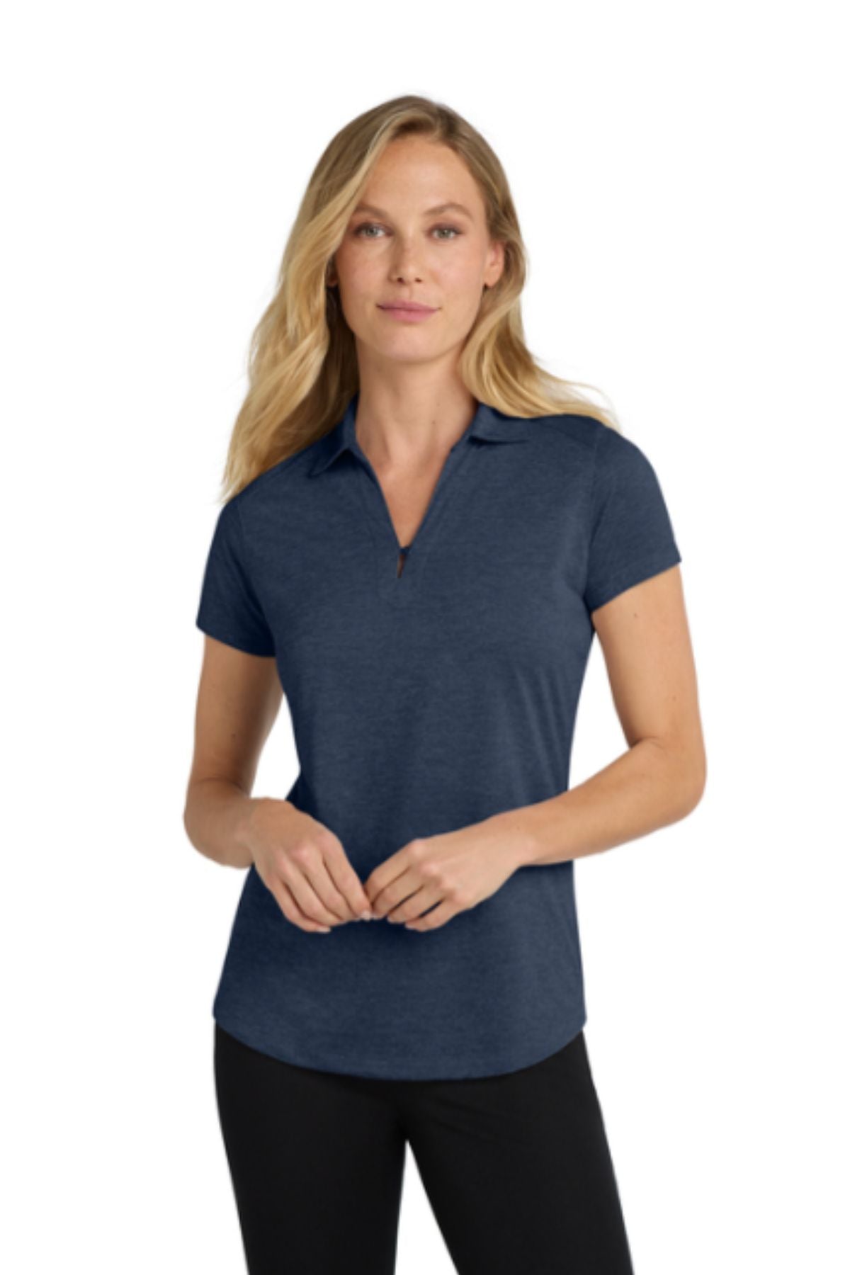 Port Authority® Women's Digi Heather Performance Polo