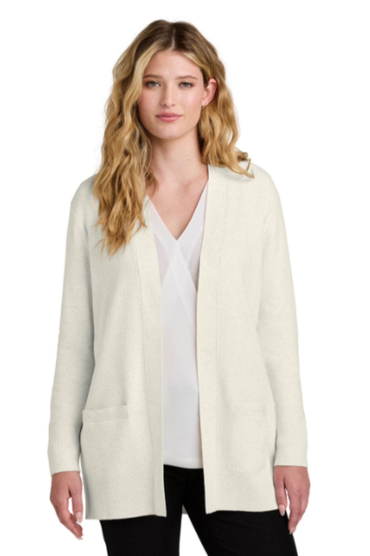 Port Authority® Women’s Easy Care Open-Front Cardigan Sweater