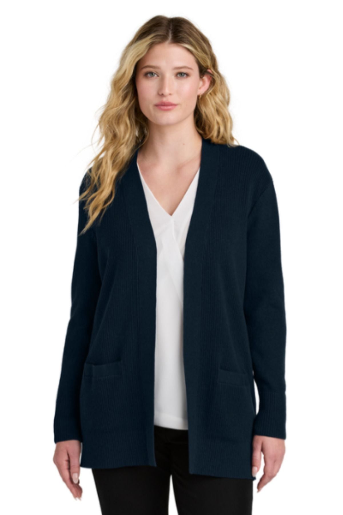 Port Authority® Women’s Easy Care Open-Front Cardigan Sweater