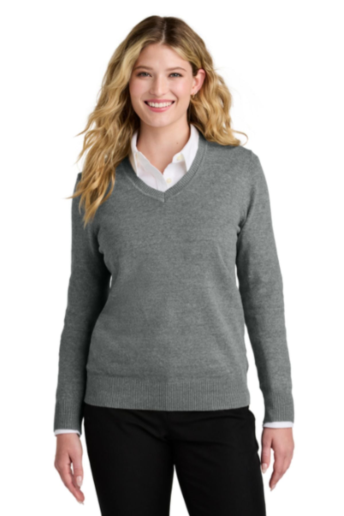 Port Authority® Women’s Easy Care V-Neck Sweater