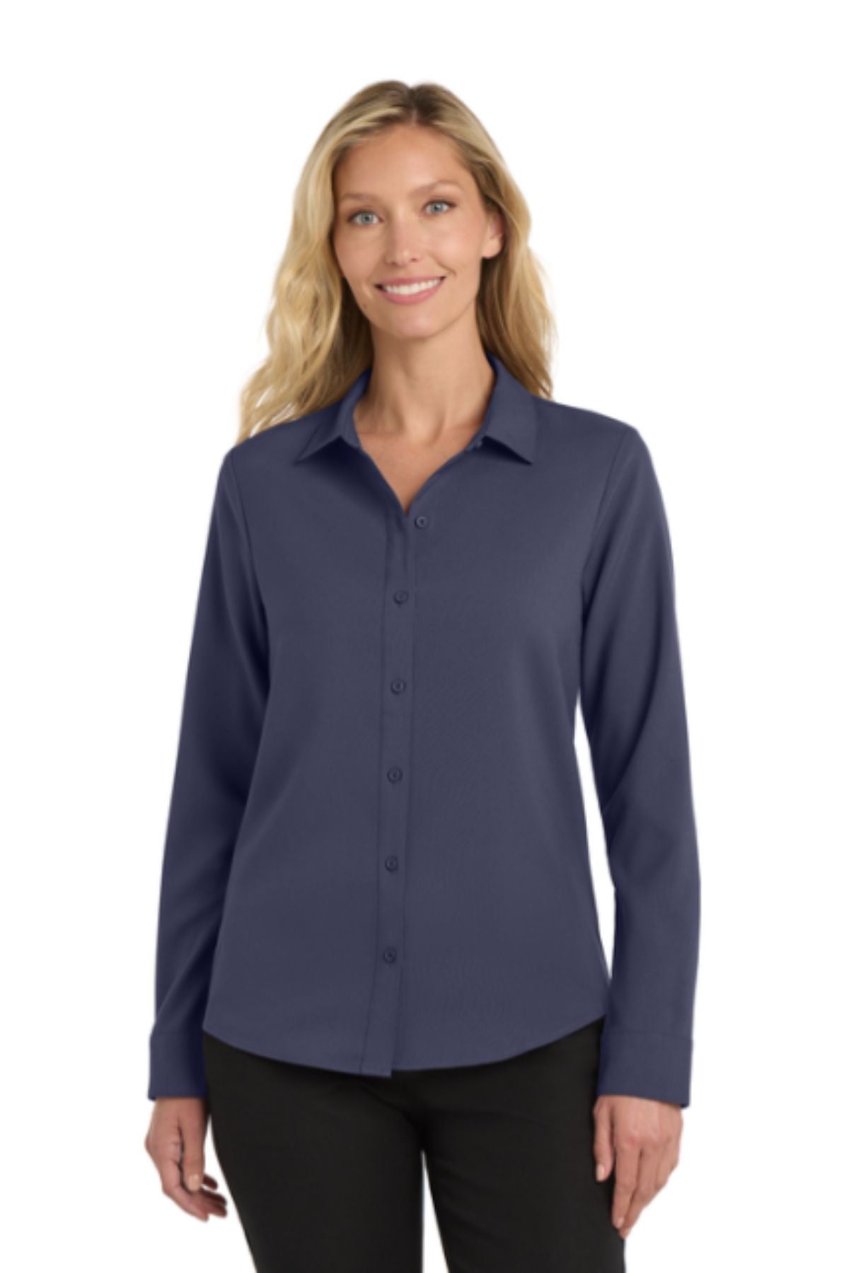 Port Authority® Women's Long Sleeve Performance Staff Shirt