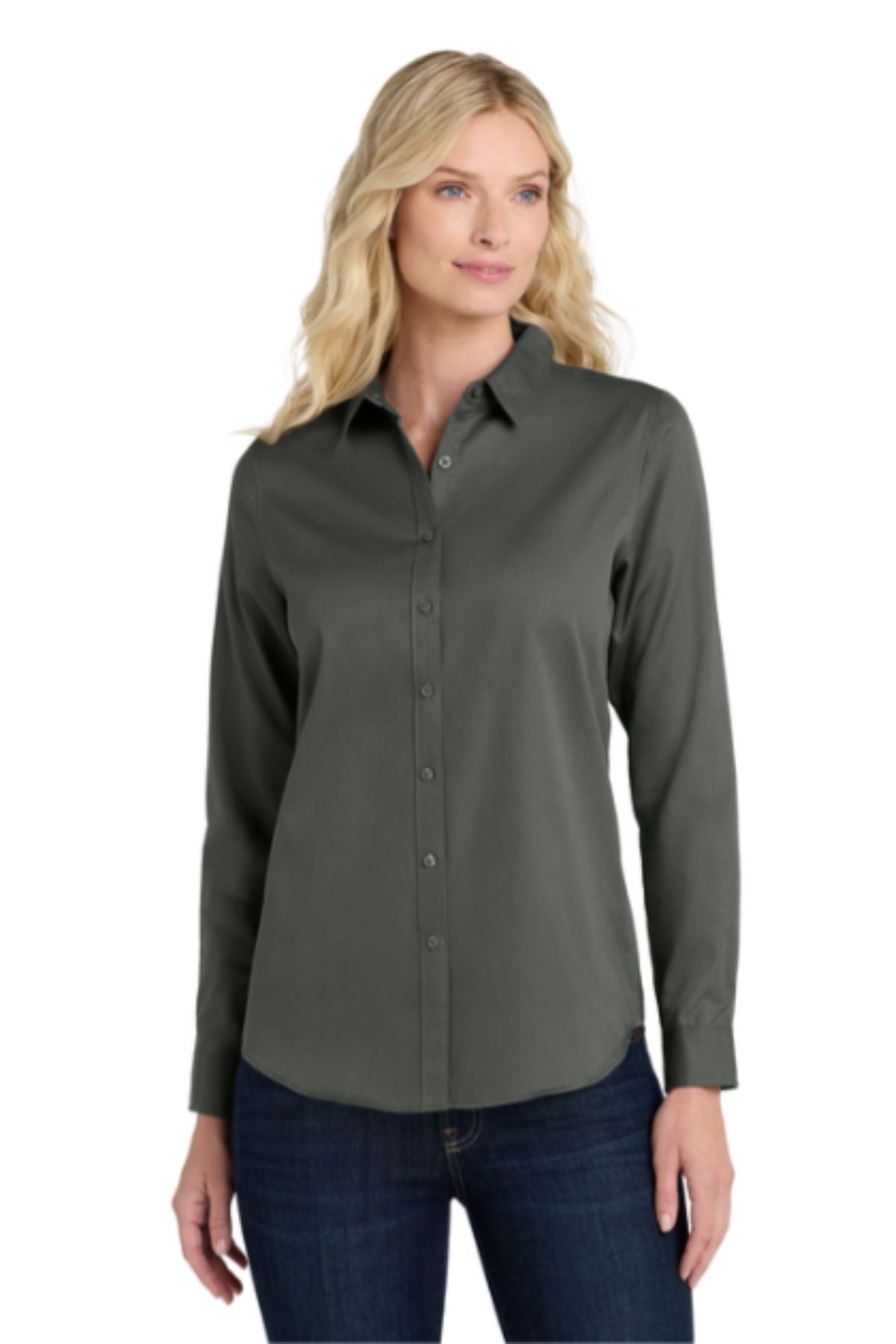 Port Authority® Women's Long Sleeve SuperPro React™