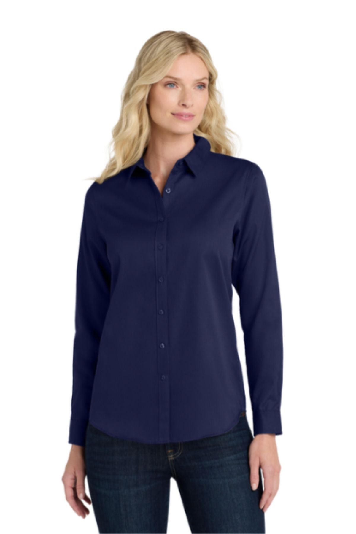 Port Authority® Women's Long Sleeve SuperPro React™