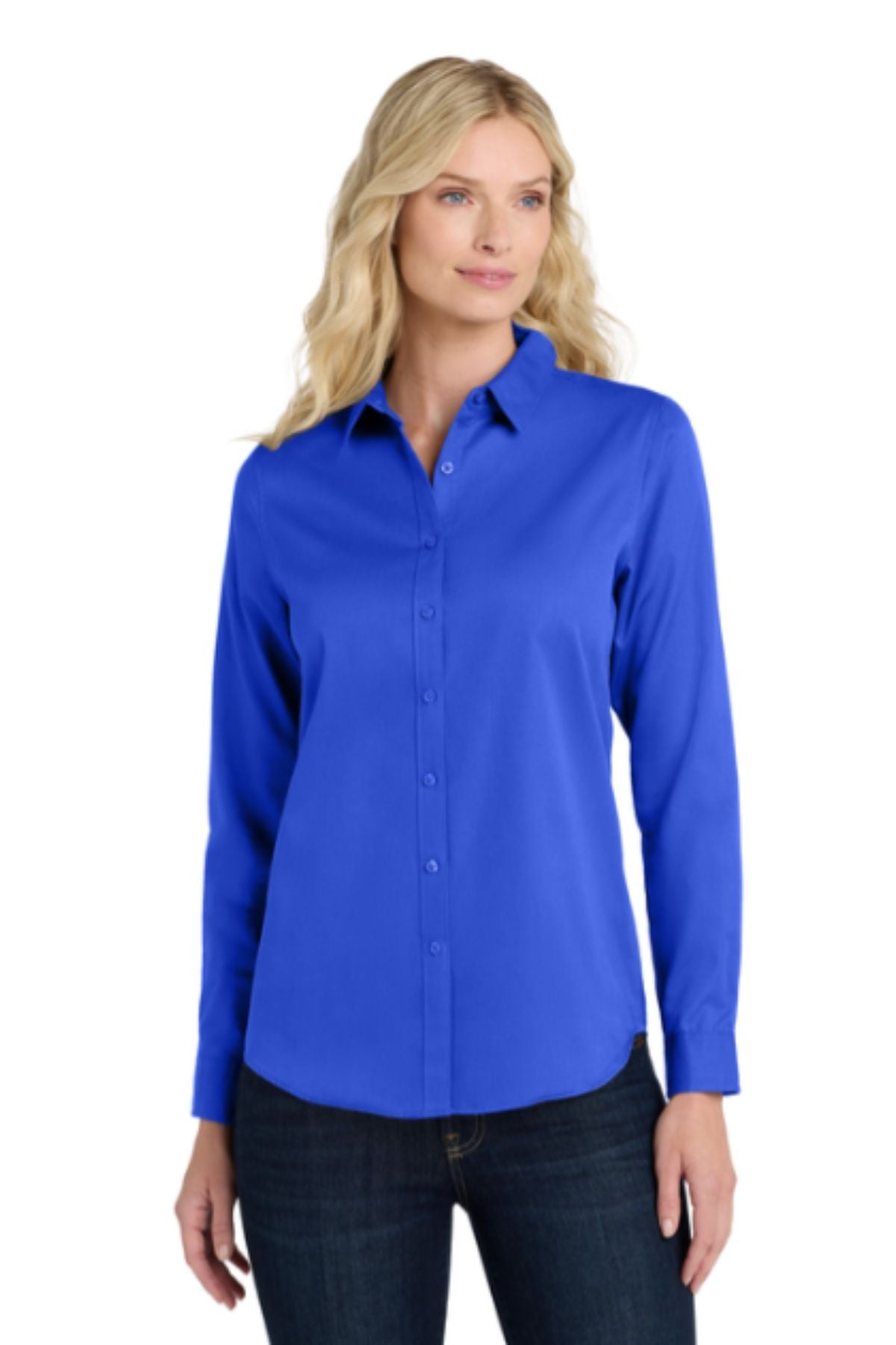 Port Authority® Women's Long Sleeve SuperPro React™