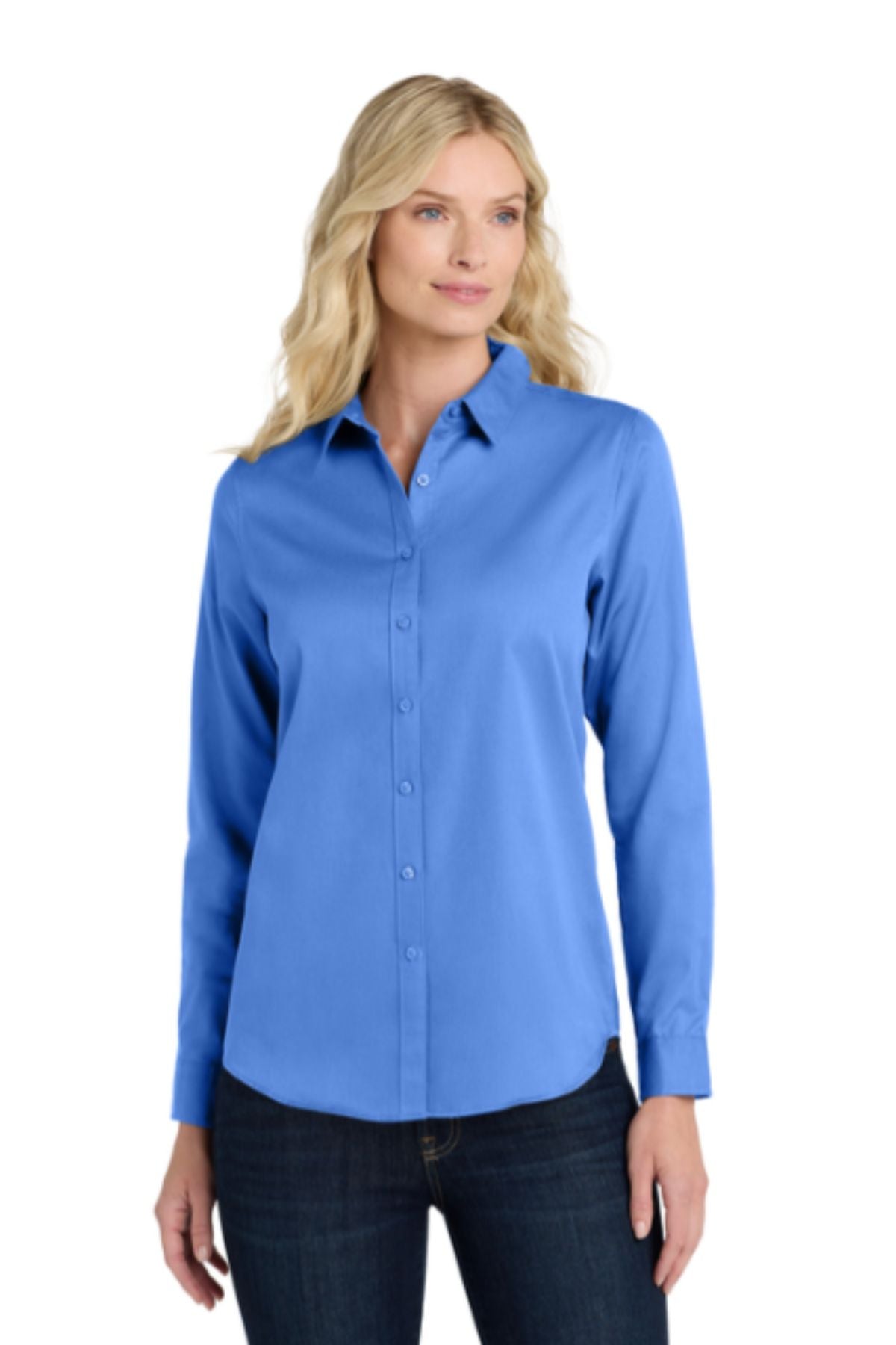 Port Authority® Women's Long Sleeve SuperPro React™