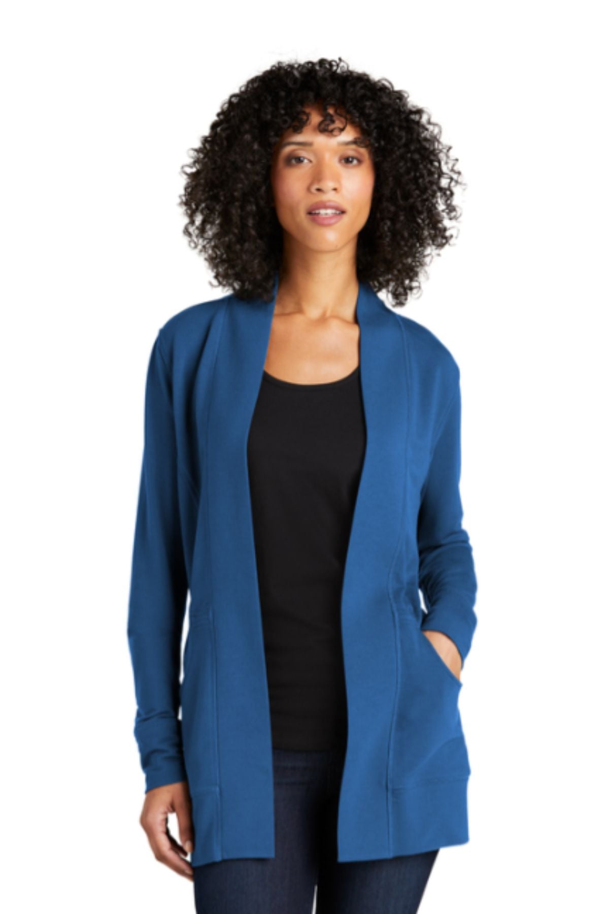 Port Authority Women’s Microterry Cardigan