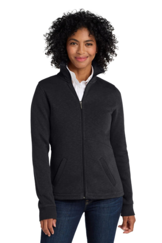 Port Authority® Women's Slub Fleece Full-Zip Jacket