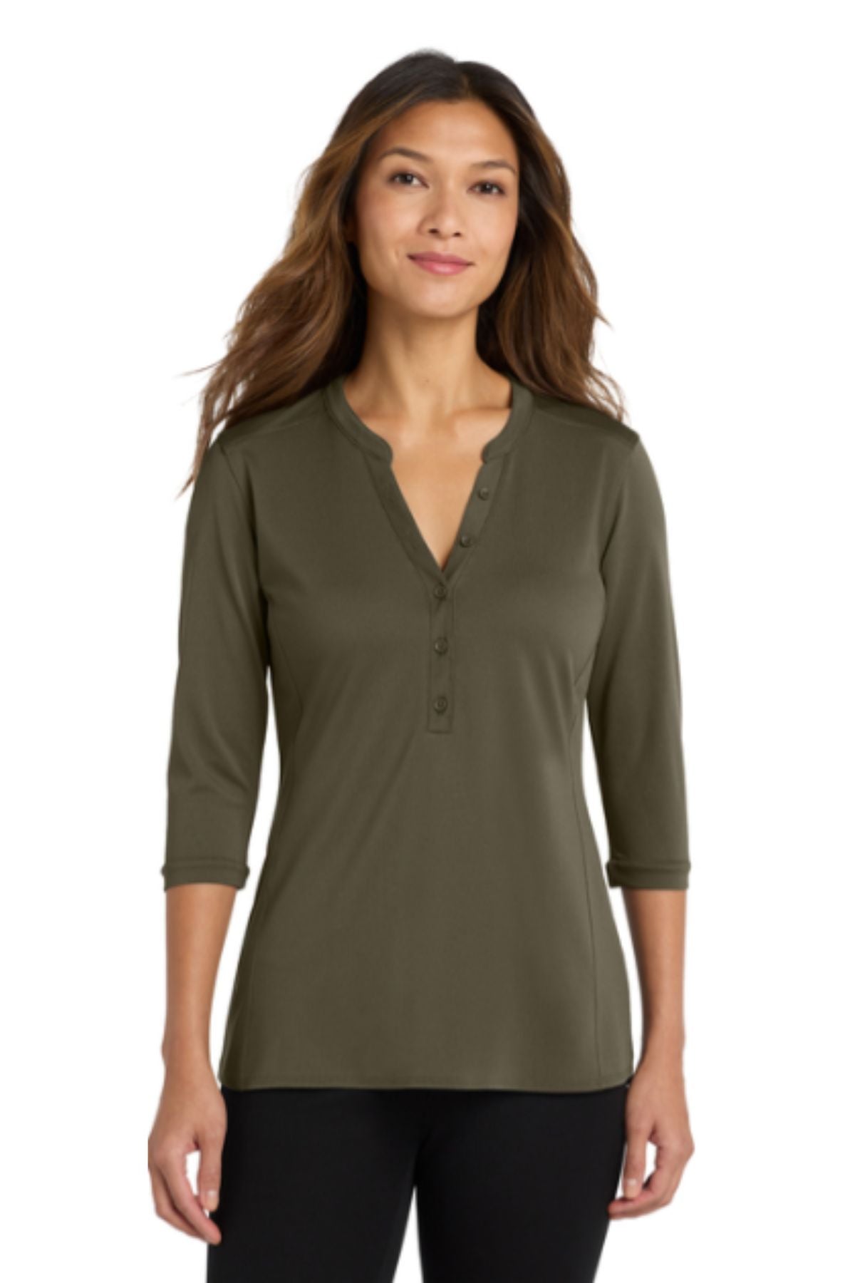 Port Authority® Women's UV Choice Pique Henley