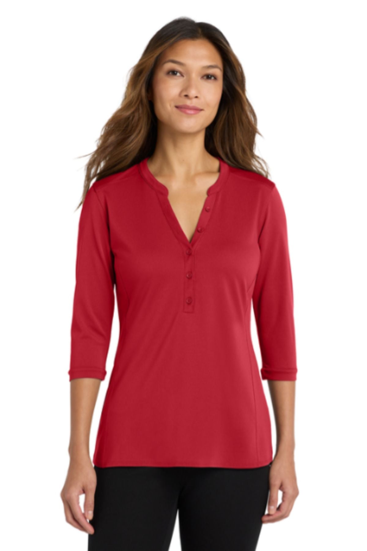Port Authority® Women's UV Choice Pique Henley