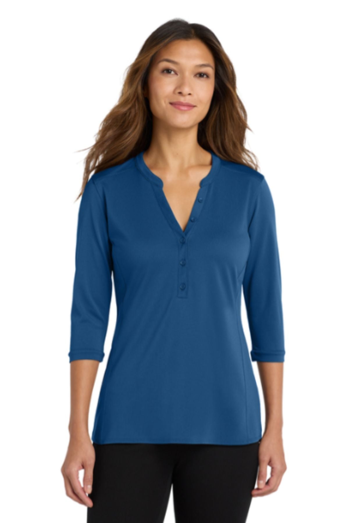 Port Authority® Women's UV Choice Pique Henley