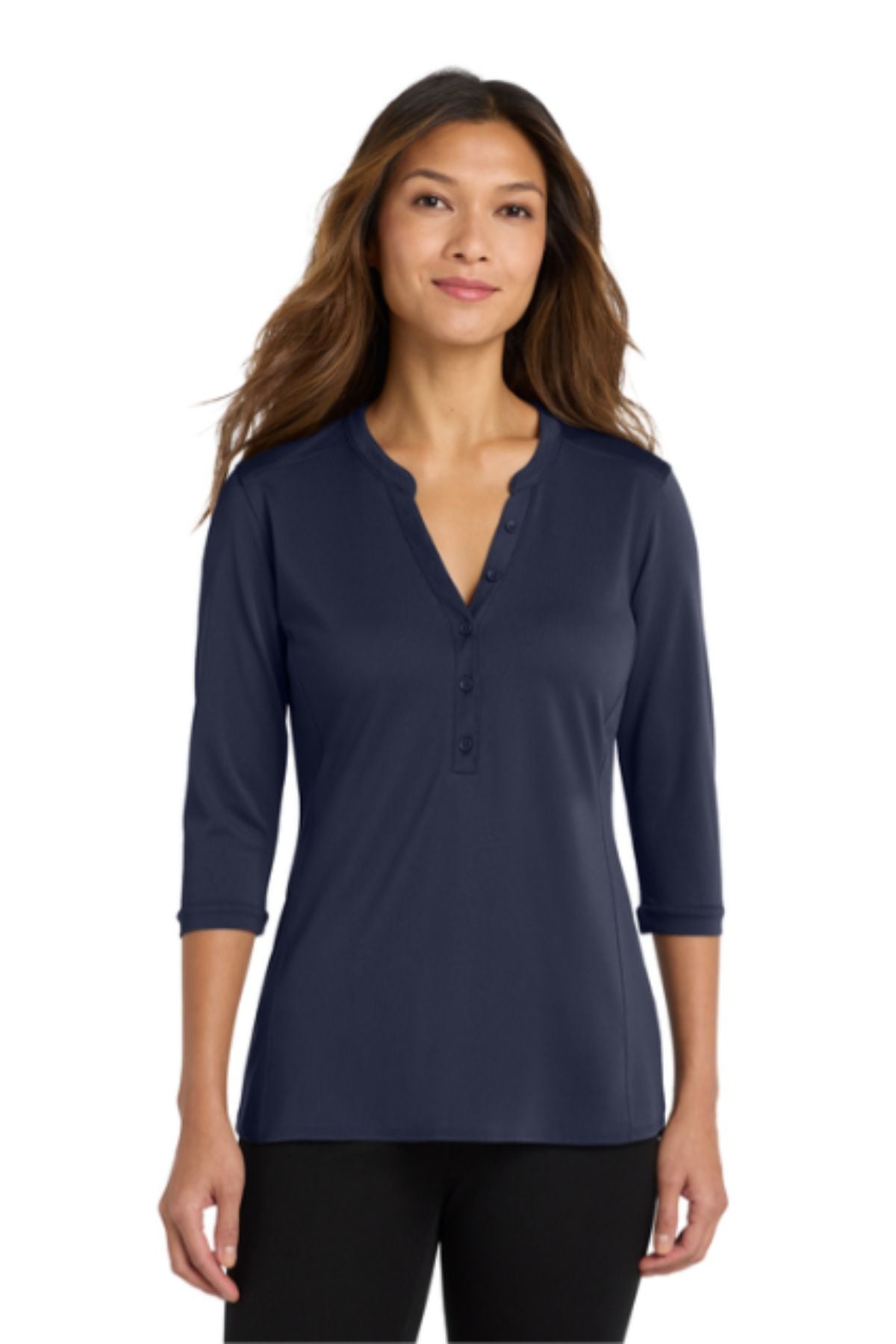 Port Authority® Women's UV Choice Pique Henley