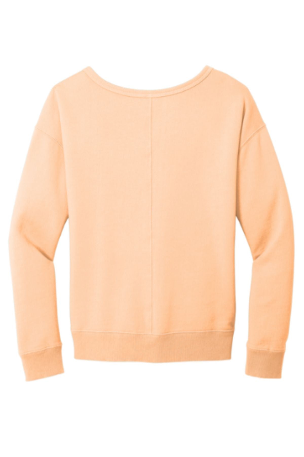 Port & Co® Women's Beach Wash® Garment-Dyed V-Neck Sweatshirt