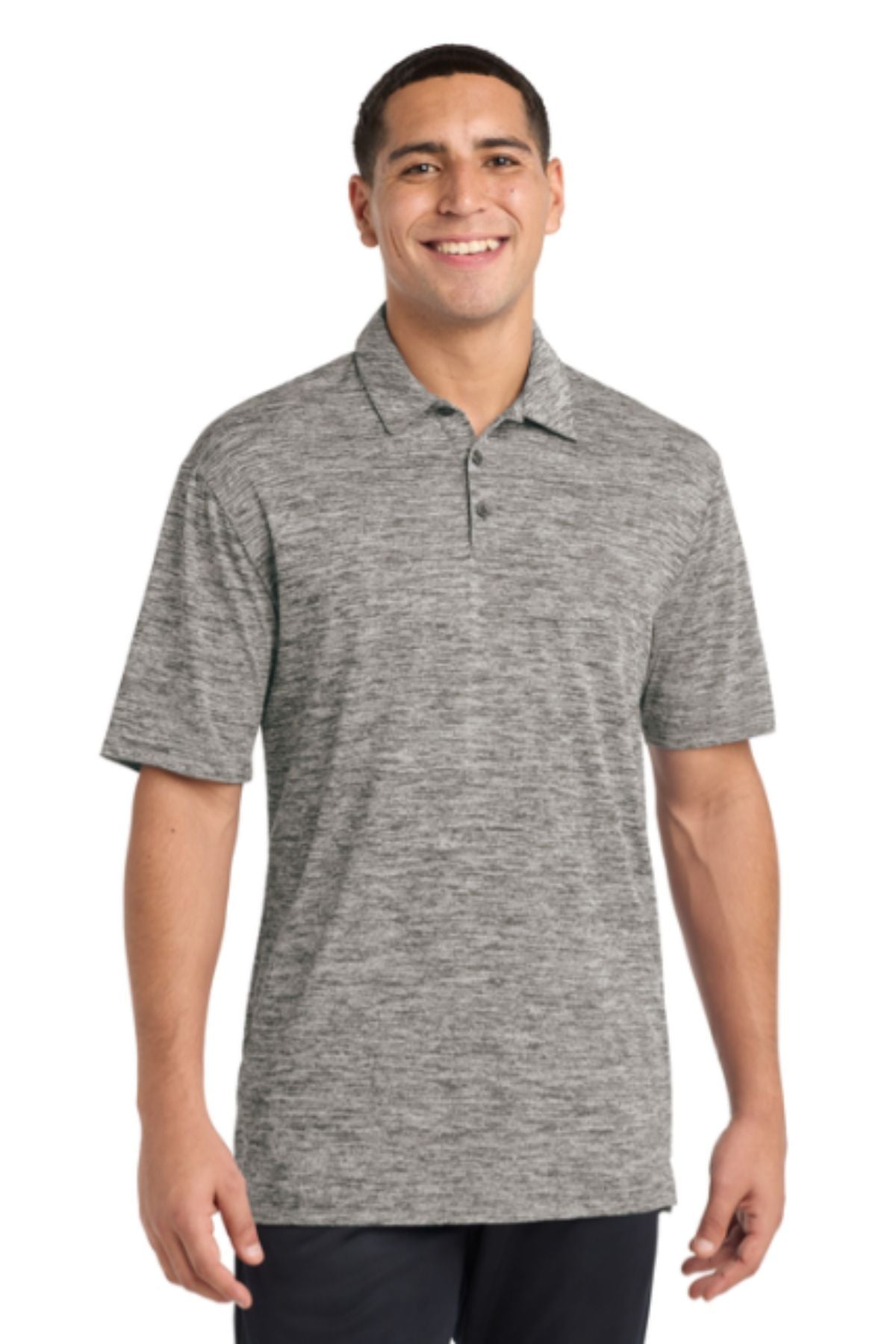 Sport-Tek® PosiCharge® Electric Heather Polo