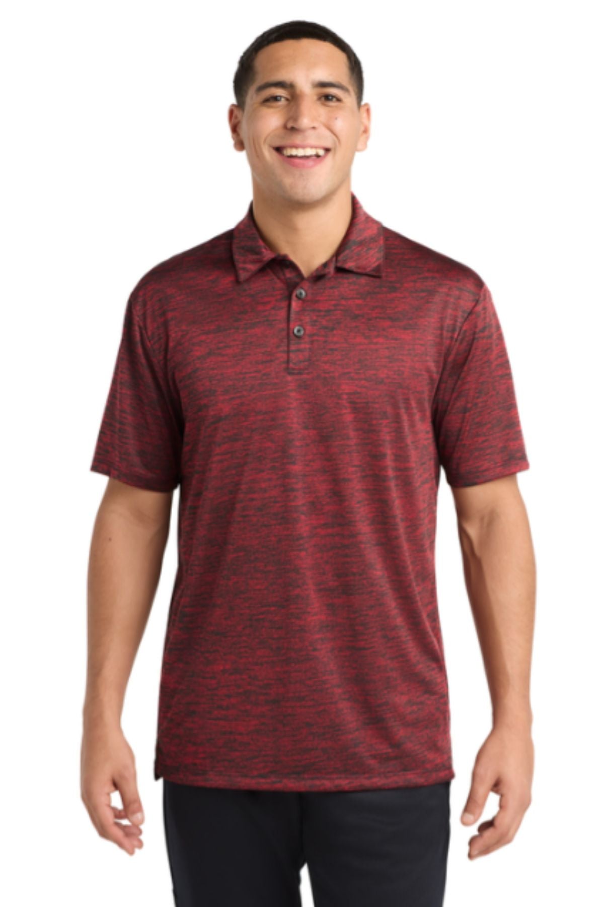 Sport-Tek® PosiCharge® Electric Heather Polo